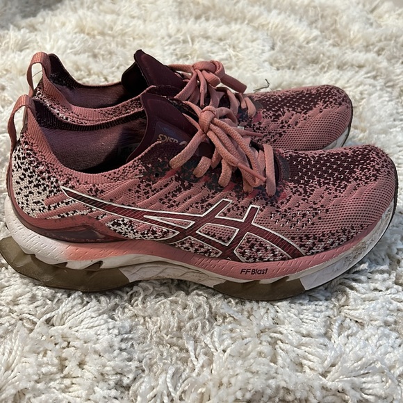 ASICS Gel Kinsei Blast Smokey Rose/Deep Mars - Picture 4 of 12